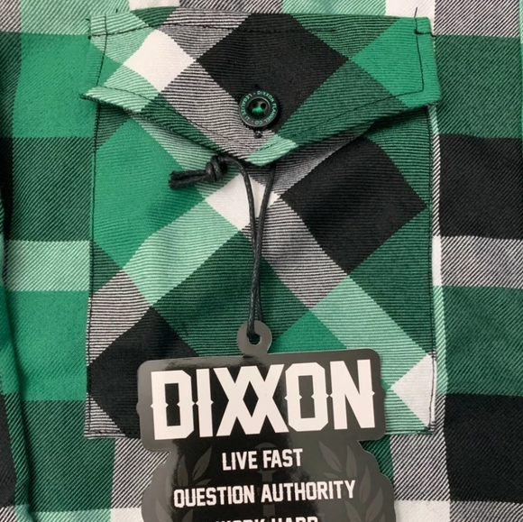 DIXXON FLANNEL "THE SOUTHIE" XL DIXXON SHIRT - Picture 5 of 8